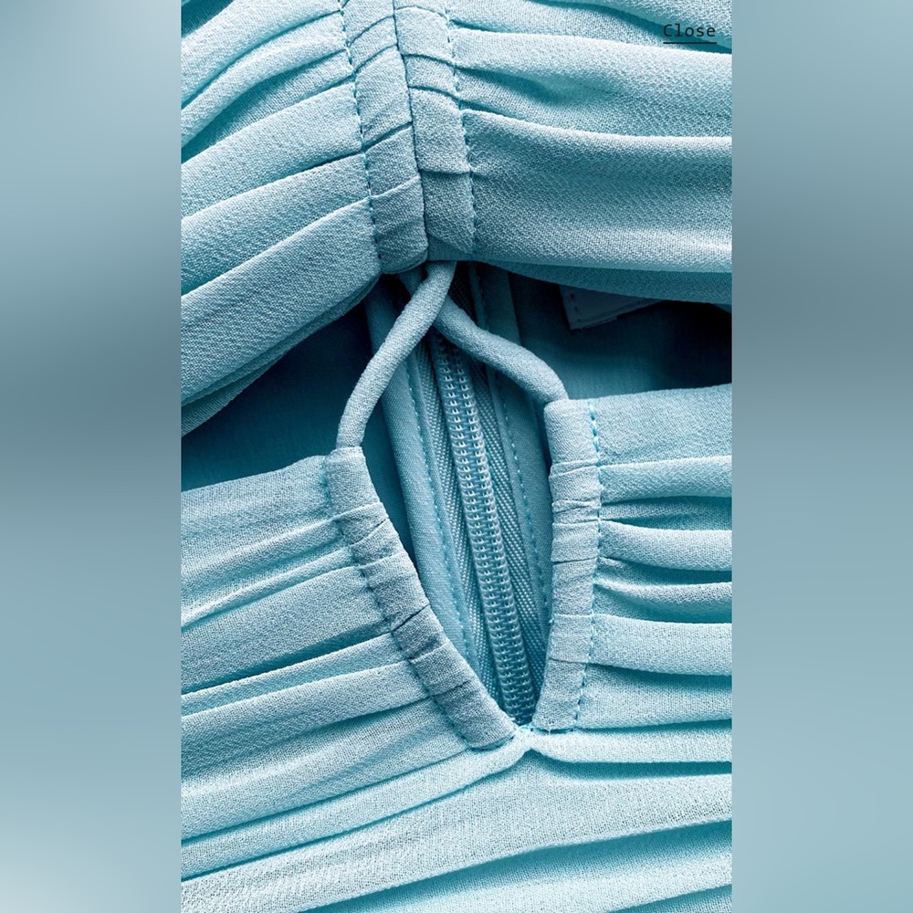 NWT 🔥🔥 Self Portrait Chiffon Midi Dress - Picture 5 of 14